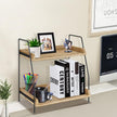 Yusepure Coffee Bar Accessories and Organizer Countertop, Coffee Station Organizer Kitchen Counter Shelf Organizer,Coffee Condiment Storage,Cup Lid Holder Countertop Shelf for Bathroom (Brown)