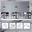 wishFIRE Silver Peel and Stick Wallpaper 15.7