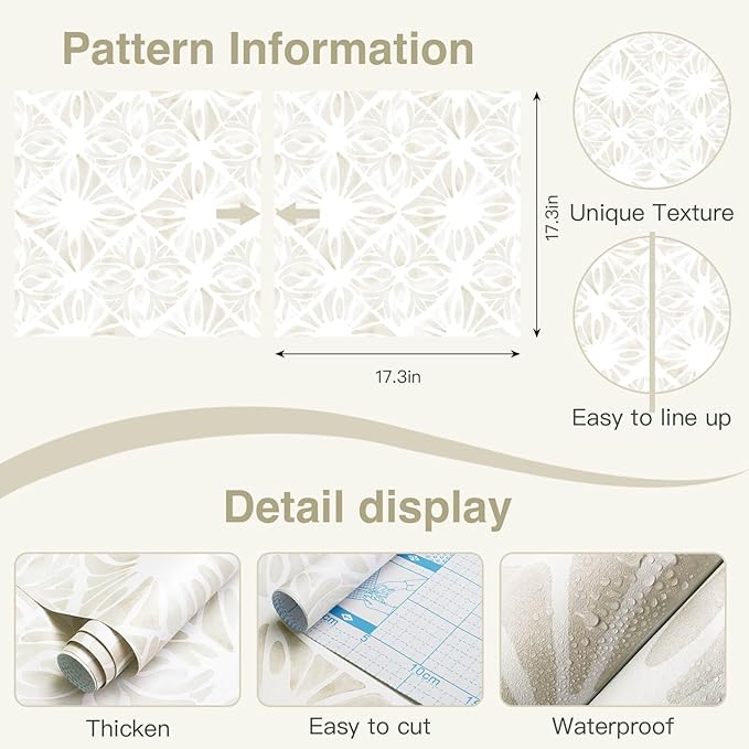 Boho Wallpaper Neutral Peel and Stick Wallpaper 197