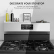 Bumusty 4X Strong Magnetic Rack for Stove Top, 30