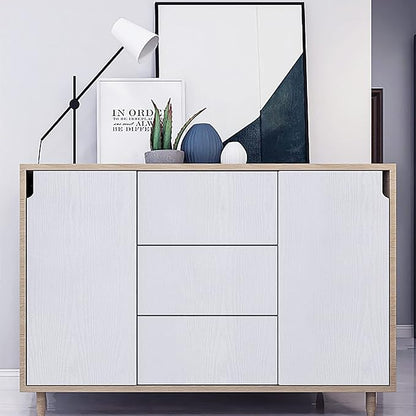Heroad Peel and Stick Wallpaper 17.5" x 197" Wood Contact Paper Wood Wallpaper White Wood Grain Contact Paper Thicken Textured for Cabinets and Drawers Countertops Waterproof Self Adhesive Vinyl