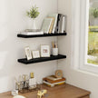 Fun Memories Deep Black Floating Shelf, 22.5