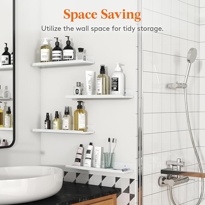 Lifewit Floating Shelves for Bathroom, 15