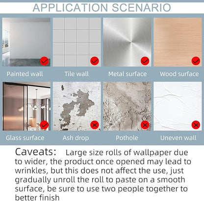 practicalWs White/Grey Marble Contact Paper 17.7" x 196.8", Marble Wallpaper Peel and Stick with Tools, Self Adhesive Vinyl Film Contact Paper for Countertops