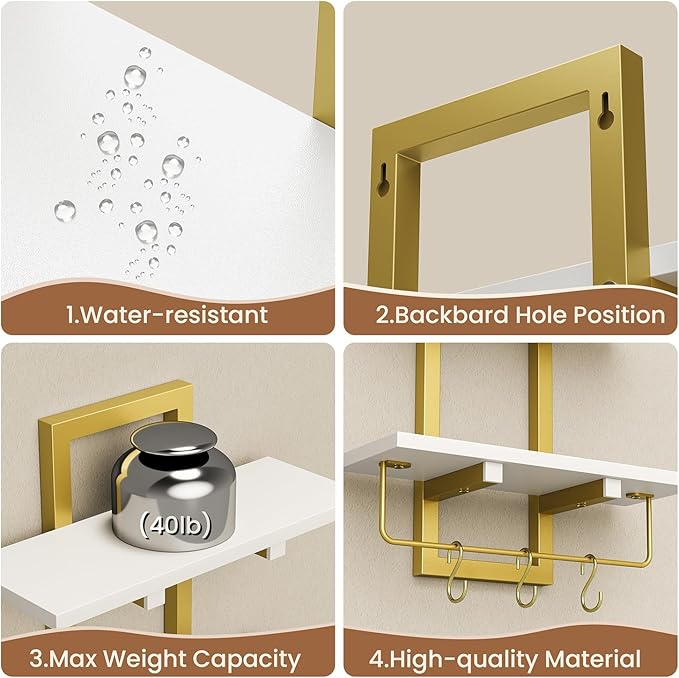 Floating Shelves, 15
