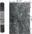 TOTIO Gray Marble Contact Paper Textured Grey Granite Wallpaper Peel Stick Countertop Paper 32x157inch Removable Waterproof Adhesive Thick Matte Marble Look Wall Paper Roll Kitchen Table Vinyl Wrap