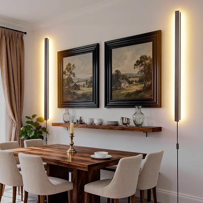 Farmhouse Plug in Long Wall Sconce, 39.3