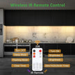 maylit Under Cabinet Lights Plug in, 3 Pcs 12 Inch Ultra Thin Under Cabinet Lighting, Super Bright Warm White Under Counter Lights for Kitchen, Dimmable Light for Cabinet, Counter, Workbench, Desk