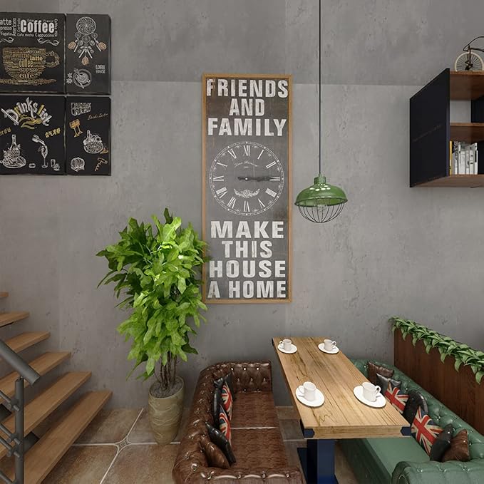 48x354inch Extra Wide Concrete Cement Texture Wallpaper Peel and Stick Dark Grey Countertop Contact Paper Matte Thicken Adhesive Waterproof Vinyl Wall Sticker for Bedroom Living Room [Charcoal Gray]