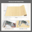 Bamboo Wall Panels for Interior Wall Decor: Natural Flexible Pole Wrap Decorative Wall Panel, Wainscoting Wall Cladding Paneling for Living Room,Bedroom,Office,Ceiling,Kitchen 1ft X 8ft