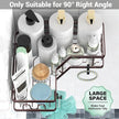 Corner Shower Caddy Organizer Shelf: Adhesive No Drilling Shower Rack Bathtub Shelves - 3Pack Rustproof Bathroom Shower Shelf
