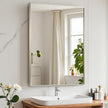 Brushed Nickel Bathroom Mirror, 30