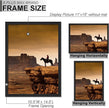 A PLUS MAX 11x15 Picture Frame, Black Engineered Wood Frame for 11 x 15 Inch Picture Poster Photo, Light Weight 11 by 15 Frame with Wood-grain for Wall - 1 Pack/Black/11 x15