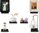 Small Floating Shelf, Set of 6 Black Shelf for Wall Decor Storage Wall Mounted Small Shelf for Bedroom Living Room Bathroom Kitchen -5x5 Inch