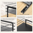 Pull Out Spice Rack Organizer for Inside Cabinet, 2 Tier Metal Spice Organization for Cabinet, 9.65