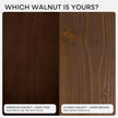 Homeforia Classic Walnut 24 inch Floating Shelf, High End Solid Real Wood Small 24inch Floating Shelves for Wall Mounted, 24in Floating Shelves, Heavy Duty Bracket, 24 X 6.5 X 1.75 inches, Set of 2