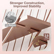 Afuly Floating Shelves for Wall, Cute Heart Wall Shelf Pink Funky Organizer Small Hanging Trinket Storage Aesthetic Room Decor for Bedroom Bathroom Hallway Entryway Vanity, Rose Gold