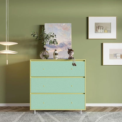 Yancorp 16"x120" Matte Green Contact Papaer Peel and Stick Wallpaper Vinyl Wrap Countertop Wallpapers Waterproof for Cabinets Drawers Bedroom Kitchen Self-Adhesive Wallpaper
