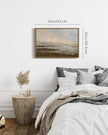 SHENIFY Landscape Framed Canvas Wall Art 16x24in Large Vintage Dusk in The Forest Classic Paints Farmhouse Bathroom Office Decor - Natural Framed