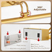 Picture Light,Picture Lights for Wall Cordless,20
