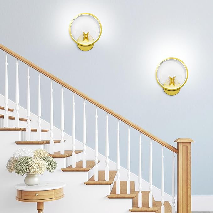 XEYOU 16W Modern Wall Sconce Lighting Indoor LED Creative Wall Light Fixture Butterfly Shape Decoration Wall Lamp for Living Room Bedroom Stair Corridor