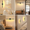 Wireless Picture Light, 16 inches Art Wall Light, Picture Light Battery Operated,Battery Operated Wall Lights,Gallery Light for Painting,Photo,Library (Matt Black)