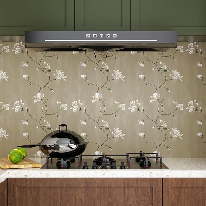 Floral Wallpaper Peel and Stick 17.5