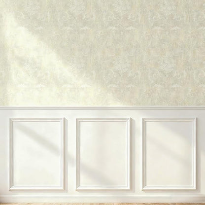 Peel and Stick Wainscoting Panels, 3 Set 20"x27" Wall Molding + 2pcs Chair Rail Trim, Pre-Cut Self Adhesive Premade Molding Panel for Bathroom Hallway Door Nursery Wall, Ready to Assemble