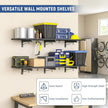 Garage Wall Shelf, Heavy Duty Garage Shelving, 46