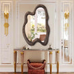 AAZZKANG Large Wall Mirror with Wood Framed 24