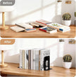 HappyHapi Book Ends, Metal Bookends for Shelves, Non-Skid Book End to Hold Books, Black Book Stopper/Holder for Office Home Kitchen, 5.7X 4.9 X 6.5 in, 3 Pair(6 Pcs, Large)