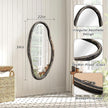 JJUUYOU Irregular Mirror Asymmetrical Wall Mirror 34