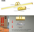 Picture Light,Picture Lights for Wall Cordless,13