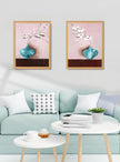 16x20 Frames Set of 3, 16x20 Picture Frames for Wall, Wooden Poster Frames with Plexiglass for Prints, Poster, and Art (Natural Wood)