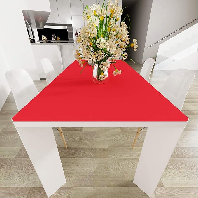 Livelynine 15.8x197 Peel and Stick Wallpaper Red Vintage Removable Wallpaper for Renters Kitchen Contact Paper for Crafts Decorative Christmas Wrapping Vinyl Roll Adhesive Shelf Liner for Cabinet