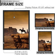 A PLUS MAX 16x24 Picture Frame, Black Engineered Wood Frame for 16 x 24 Inch Picture Poster Photo, Light Weight 16 by 24 Frame with Wood-grain for Wall - 1 Pack/Black/16 x24