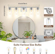 5-Light Bathroom Light Fixtures, 31