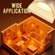 DORESshop LED Night Light[4 Pack], Night Lights Plug into Wall, 3 Level Brightness Adjustable Plug in Night Light, Dusk to Dawn Sensor Nightlights for Adults,Bedroom,Bathroom,Hallway, Amber