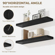 Dreamland 36 Inches Floating Shelves for Wall, 9.3