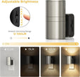 L LOHAS LED Night Light, Dimmable Night Lights Plug into Wall,[1 Pack] Metal-Shade Nightlight for Adults, Automatic Nightlights, Light Sensor,Soft White 3000K, Nightlight Plug in for Hallway Bedroom