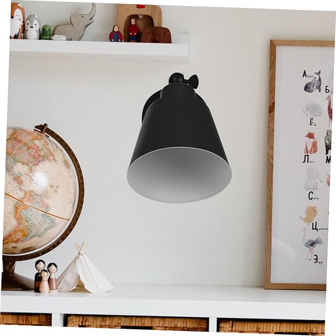 Nordic Modern Wall Light Black Wood Corridor Lamp Simple Chic Bedroom Wall Mounted Lamp for Hallway Stylish Minimalist Decor for Bedside and Balcony Lighting