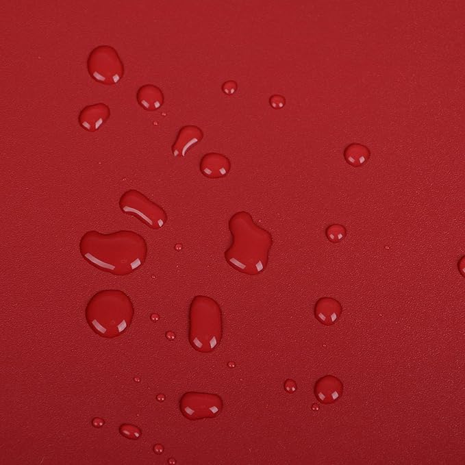 AbaBoorty 80''x15.8'' Peel and Stick Dark Red Adhesive Wall Paper Decorative Solid Color Wallpaper for Kitchen Thick Dark Contact Paper Self Adhesive Textured Red Wallpaper Decorative Vinyl Roll