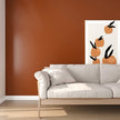 VEELIKE 15.7''x118'' Matte Caramel Brown Contact Paper for Cabinets Walls Self Adhesive Thick Brown Wallpaper Peel and Stick Removable Wall Paper Roll for Bathroom Living Room Countertops Table Shelf