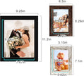 LUCKYLIFE Picture Frame Set 10-Pack, Gallery Wall Frame Collage with 8x10 5x7 4x6 Frames in 3 Different Finishes