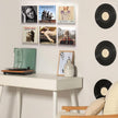 20 Pack Vinyl Record Shelf Wall Mount, 12-Inch Clear Acrylic Album Storage Holder, Floating Display Shelves for Wall Decor, Magazine Shelf, Kids Bookshelf, Suitable for Bedroom, Living Room