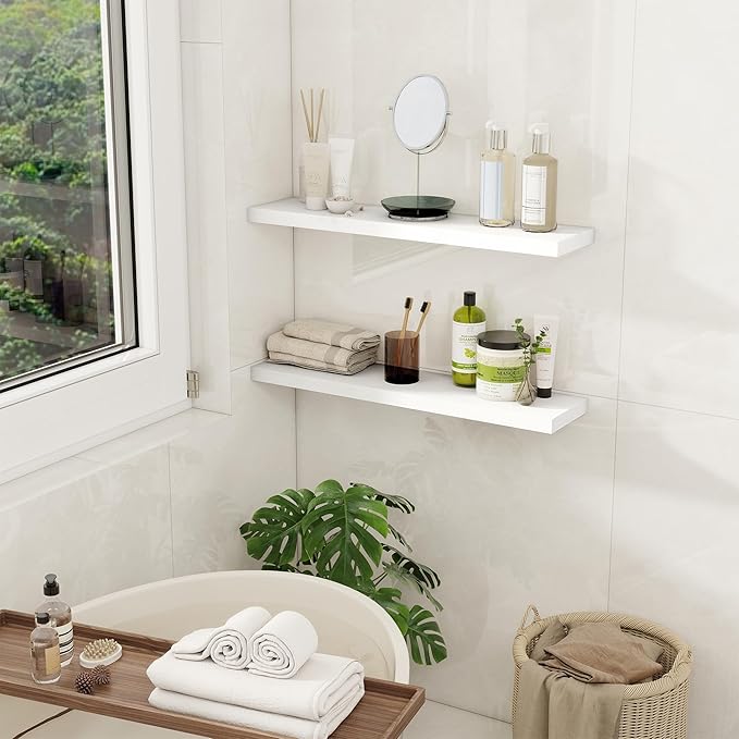 Fun Memories Floating Shelves for Wall, 27.5