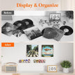 Lifewit Narrow Floating Shelves for Vinyl Record 6 Pack, 12