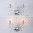 Vintage Crystal Wall Sconce Lighting Crystal Wall Light Elegant 2 Lights European Style Decorative Luxury Sconces Wall Lamp for Bathroom Bedroom Bedside Entryway Sconce Light