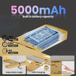 Picture Lights for Wall Battery Operated Gold Wireless Art Light for Paintings, Rechargeable Display Lighting for Picture with Remote Control, RGB Poster Lights for Frame, Gallery, Portraits, 2 Pack