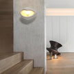 Modern Wall Sconce Plug in, Indoor Wall Light Fixture, Retro Industrial Cement Stone Style Wall Mounted Lamp for Living Room Bedroom Restaurant Vanity Hallway Stairs, Bulb Included